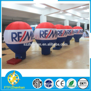 2015 HOT sale cheap nylon oxford inflatable ground led balloon